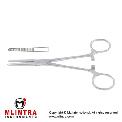 Kelly Haemostatic Forcep Straight Stainless Steel, 14.5 cm - 5 3/4"